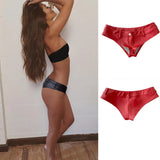 DERMEARNE 2025 New Sexy Nightclub Low Waist Patent Leather Pu Button Zipper Shorts For Women