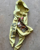 DERMEARNE American Fashion Hoodie Coat Printed Graphics Oversize Zipper Hoodie Men Women Y2K Harajuku Hip-Hop Goth Casual Joker Sweatshirt