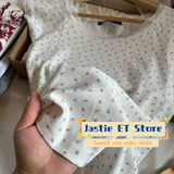 DERMEARNE American Style Black Polka Dot Lace Short Sleeve T-shirt Women Sexy Slash Neck Slim Retro Crop Top Cotton Blend Short Tees Shirt