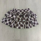 DERMEARNE Autumn Winter Lace Skinny 3-piece Set Women Design Chic Slash Neck Sling Long Sleeve Cardigan + High Waist Plaid Skirt Suit New