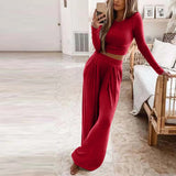 DERMEARNE Autumn Winter Sleepwear Pajamas for Women Long Sleeve Top + Long Pants Casual Tracksuit Pijama Women's Home Clothes Pajama Sets