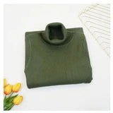 DERMEARNE Autumn Winter Women Turtleneck Knitted Dresses Elegant Solid Bodycon Long Sleeve Sweater Dress Spring Office Lady Sexy Dresses