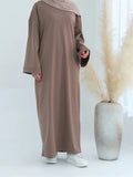 DERMEARNE Eid Modest Clothing Muslim Kaftan Under Dress Abaya Dubai Islam For Women Robe Longue Caftan Marocain Femme Vestidos Musulmane