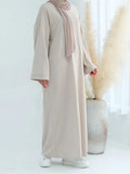DERMEARNE Eid Modest Clothing Muslim Kaftan Under Dress Abaya Dubai Islam For Women Robe Longue Caftan Marocain Femme Vestidos Musulmane