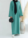 DERMEARNE Eid Modest Clothing Muslim Kaftan Under Dress Abaya Dubai Islam For Women Robe Longue Caftan Marocain Femme Vestidos Musulmane