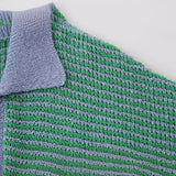 DERMEARNE Holiday Retro Shorts Suit Summer New Women V Neck Knitted Tops Casual Lace Up Shorts Korean Fashion 2 Piece Sets Womens Outfits