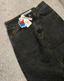 DERMEARNE New Harajuku Hip Hop Cartoon Y2K Big Boy Jeans Women Graphic Embroidery Baggy Jeans Pants High Waist Wide Leg Trouser Streetwear