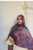 DERMEARNE New Style Malaysian Plain Crinkle Satin Chiffon Hijabs for Women in Satin Dubai Kuwaiti Satin Ribbon Ombre Vela Watercolor Hijab