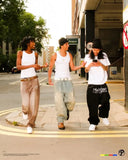 DERMEARNE PROTECT Baggy Jeans Y2K Men Women Pants Harajuku Hip Hop Letter Embroidery Vintage Jeans High Waist Wide Leg Trouser Streetwear