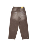 DERMEARNE PROTECT Baggy Jeans Y2K Men Women Pants Harajuku Hip Hop Letter Embroidery Vintage Jeans High Waist Wide Leg Trouser Streetwear