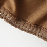 DERMEARNE Plus Size Long Sleeve T-Shirt Women's Clothing Spring Autumn Casual Large Floral Print Bottoming Tops Senior O-Neck Tees