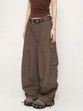 Vintage Y2k Baggy Cargo Pants Oversize Woman Harajuku Streetwear Joggers Sweatpants Korean Fashion Trousers Pockets