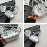 Trendy Small Square Women Handbags Cute Y2k Shoulder Bags for Women PU Leather Square Crossbody Bags Ladies Handbag and Purse