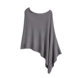 DERMEARNE Trendy Design Sensibility Loose-Fit Ice Silk Knitted Top Women's 2025 Summer Ultra-Thin Sun Protection Shawl
