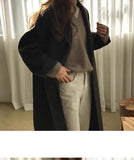 Autumn and winter new 100 pure mountain cashmere sweater female V-neck thick short pullover loose knit bottoming shirt long slee