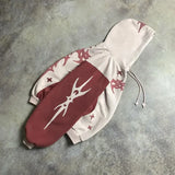 Dermearne   Simple Daily Loose Splicing Hoodies Women Geometric Pattern Embroidery Sweatshirt Gothic Y2k Youth Casual Men Version Tops