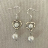 Handmade flower drop y2k fairy core fairy tale core earrings