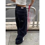 Oversize Vintage Jeans Retro Baggy Y2k Harajuku Denim Pants America Streetwear Fashion Wide Leg Trouser Embroidery