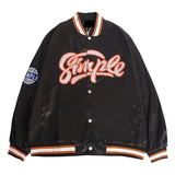 Womens College Coats and Jackets High Street Hip-Hop Baseball Harajuku Street Casual Coat Loose Stitching Varsity Jacket new ins