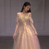 DERMEARNE Luxury Gradient Banquet Evening Dress 2026 New Style Socialite Long Lace Backless Ball Gown For Women Wedding Party