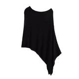 DERMEARNE Trendy Design Sensibility Loose-Fit Ice Silk Knitted Top Women's 2025 Summer Ultra-Thin Sun Protection Shawl