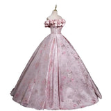 DERMEARNE 2026 New Women's Summer Embroidered One Shoulder Evening Dress Fashion Student Graduation Host Art Exam Big Swing Dress