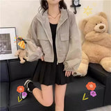 DERMEARNE Simplicity Thin Sunscreen Clothing Anti UV Loose Summer Long Sleeved Jacket Waterproof Quick Dry Women's Coat Outdoor Sports