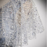 DERMEARNE Gray-blue Evening Dress 2025 New Advanced Piano Performance French High-end Dress Elegant Party Dresses For Women