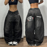 DERMEARNE Streetwear Y2K 2024 New Multi-pocket Washed Baggy Jeans Men And Women Hip-hop Harajuku Casual Gothic High Waist Wide Trouser