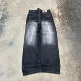 DERMEARNE Streetwear Y2K 2024 New Multi-pocket Washed Baggy Jeans Men And Women Hip-hop Harajuku Casual Gothic High Waist Wide Trouser