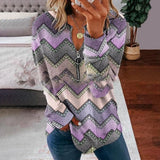 DERMEARNE Striped Hoodies Women Fashion Zipper Hoodies Y2k Casual Sweatshirt Zip Up Hoodie Oversized Sudaderas Lattice Coats Ladies Sweats