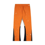DERMEARNE Vintage Tie Dye Sweatpants Y2K Clothing Men Women Hip Hop Letter Baggy Casual Pants Casual Stretch Waist Jogging Pants Trousers