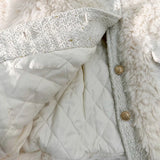 DERMEARNE Winter 2025 Lamb Wool Fur Jacket for Women sheepskin coat Thick Warm Short Cashmere Coat Cotton Faux Fur Jacket Female