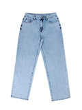 Dermearne Women Straight Wide Leg Baggy Jeans High Waisted Relaxed Fit Denim Pants Trendy Y2K Streetwear with Pockets