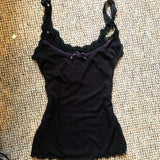 DERMEARNE Y2K Advanced Sleeveless Daily clothing Vintage Women's Chic Streetwear Harajuku Sweet Tank Tops Summer Classic Kawaii Camisole