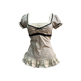 DERMEARNE Y2K Advanced Sleeveless Daily clothing Vintage Women's Chic Streetwear Harajuku Sweet Tank Tops Summer Classic Kawaii Camisole