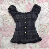 DERMEARNE Y2K Advanced Sleeveless Daily clothing Vintage Women's Chic Streetwear Harajuku Sweet Tank Tops Summer Classic Kawaii Camisole