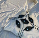 DERMEARNE Y2K Men Women Retro Harajuku Punk Casual Splicing Sweatshirt New Fashion Street Design Fake Two Piece Hip Hop Loose Long Sleeves